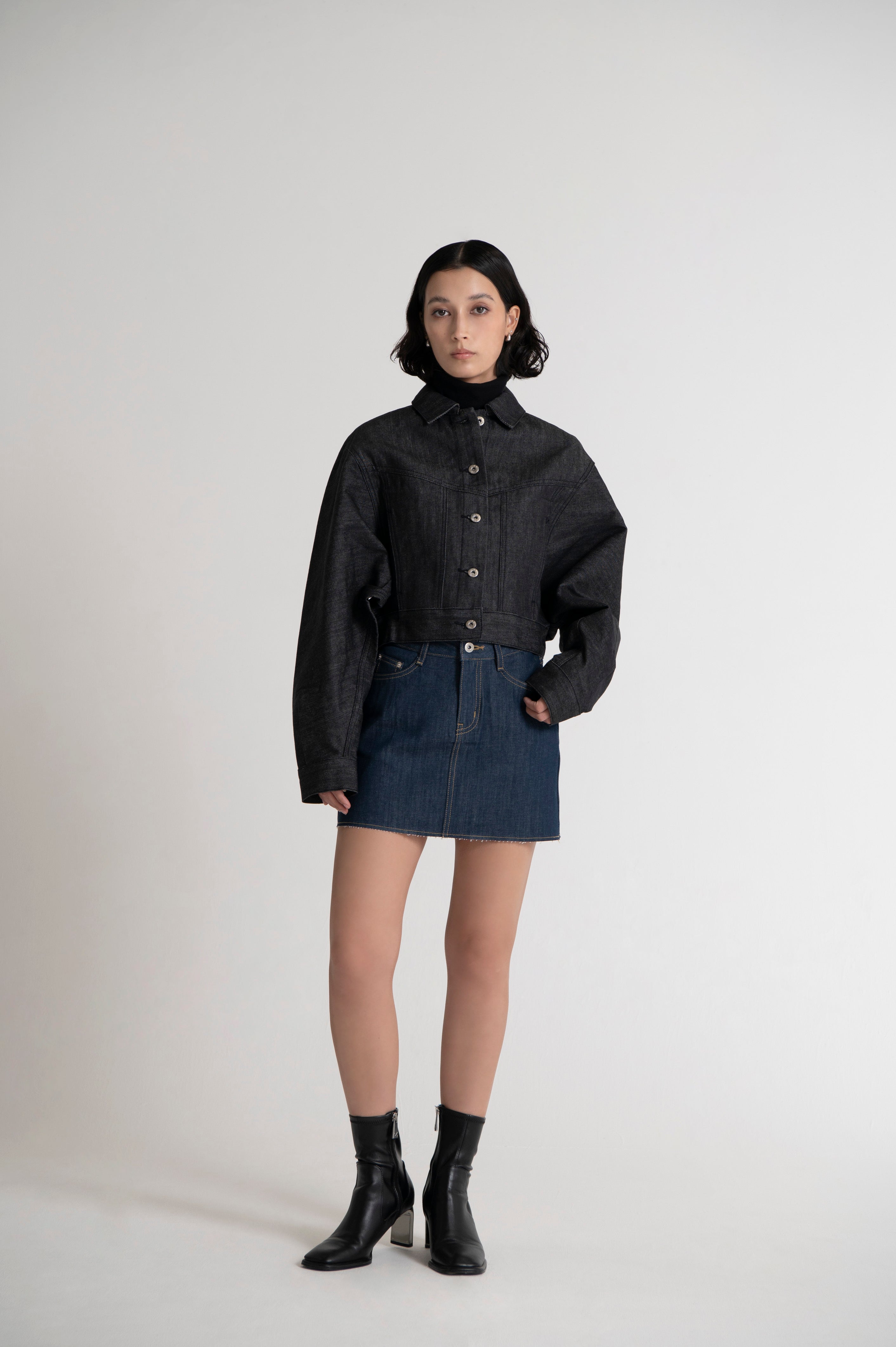 Dolman Sleeve Jacket Black
