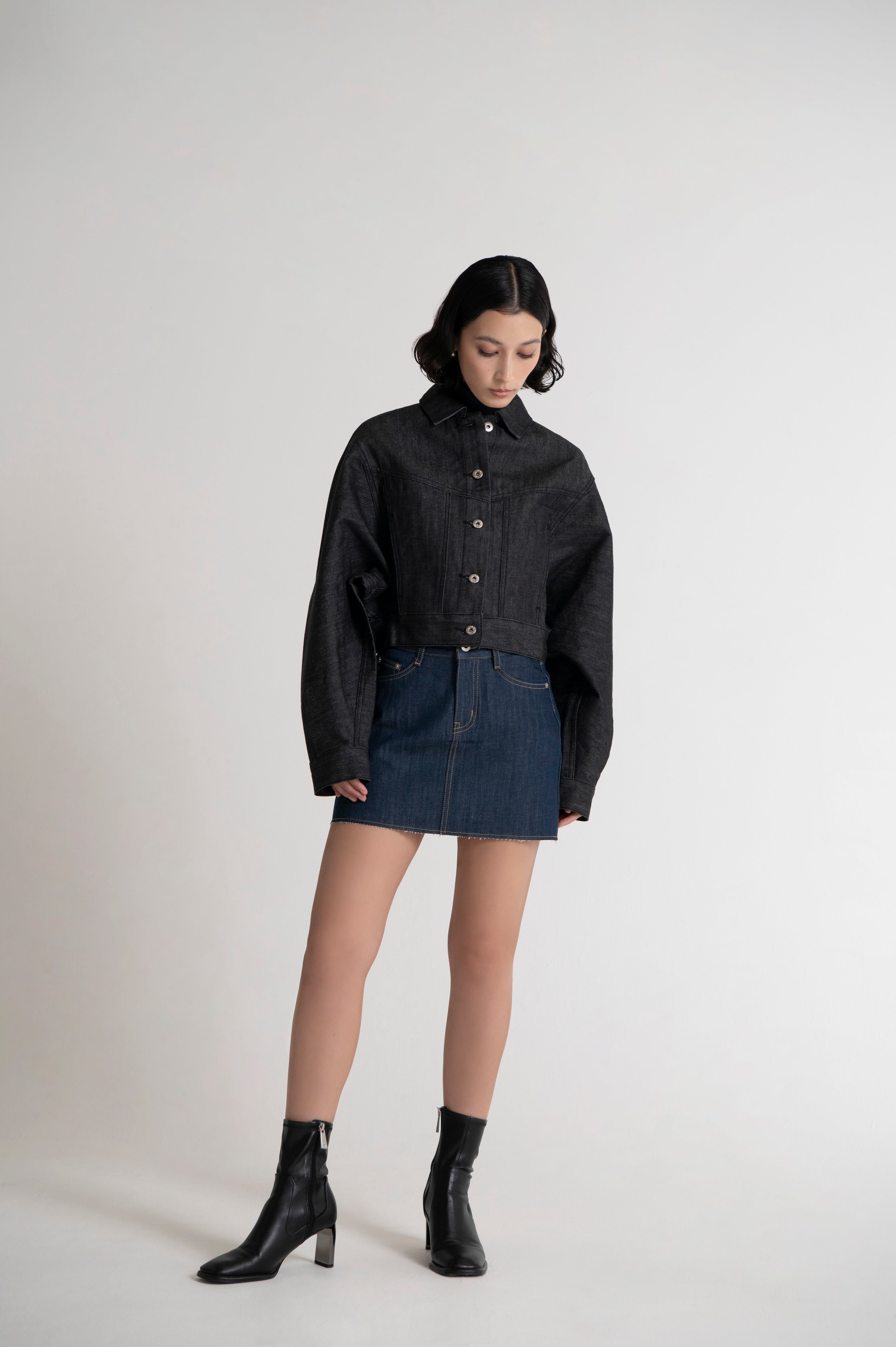 Dolman Sleeve Jacket Black