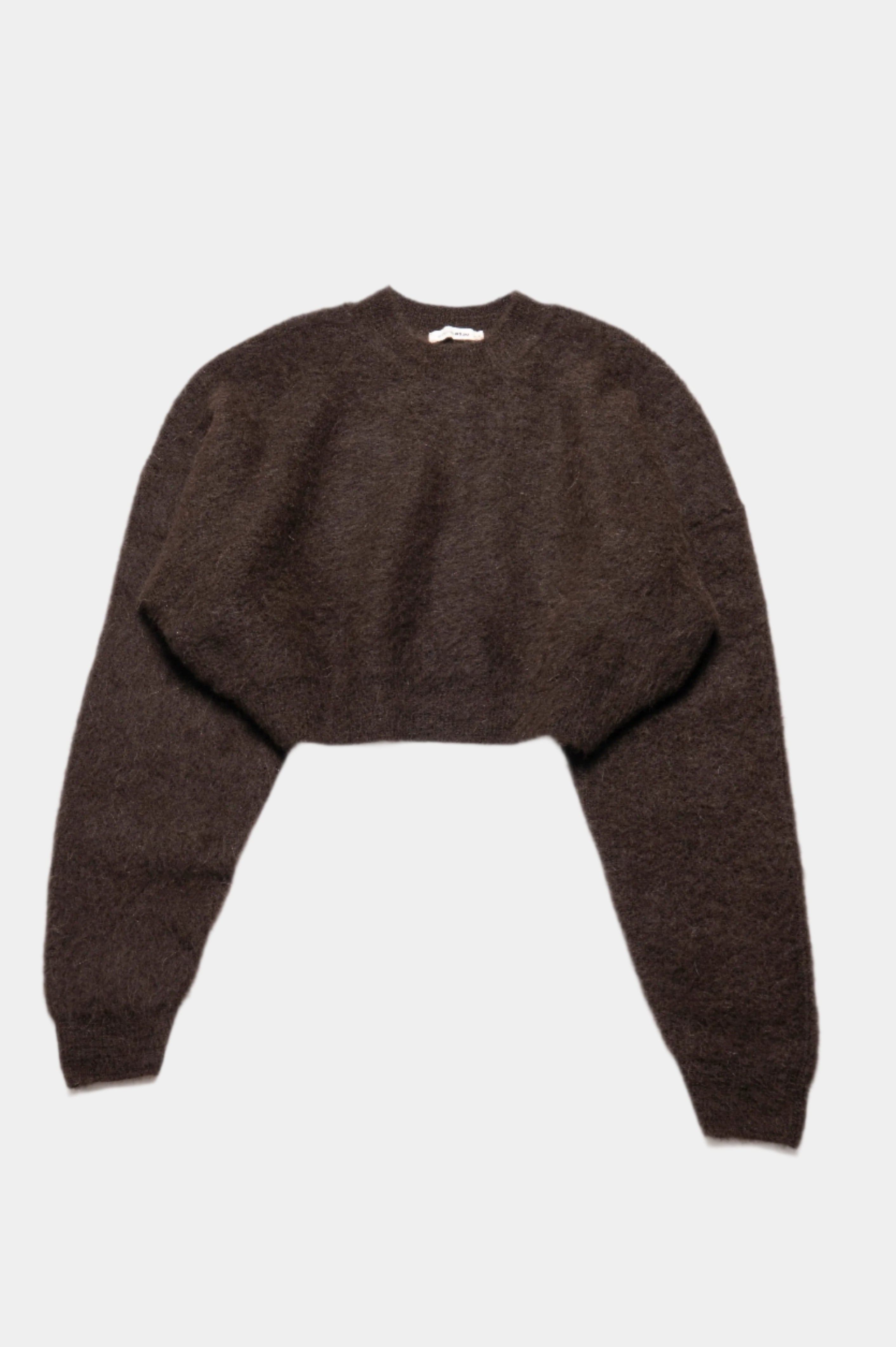 Short Torrent Crew Neck Dark Brown