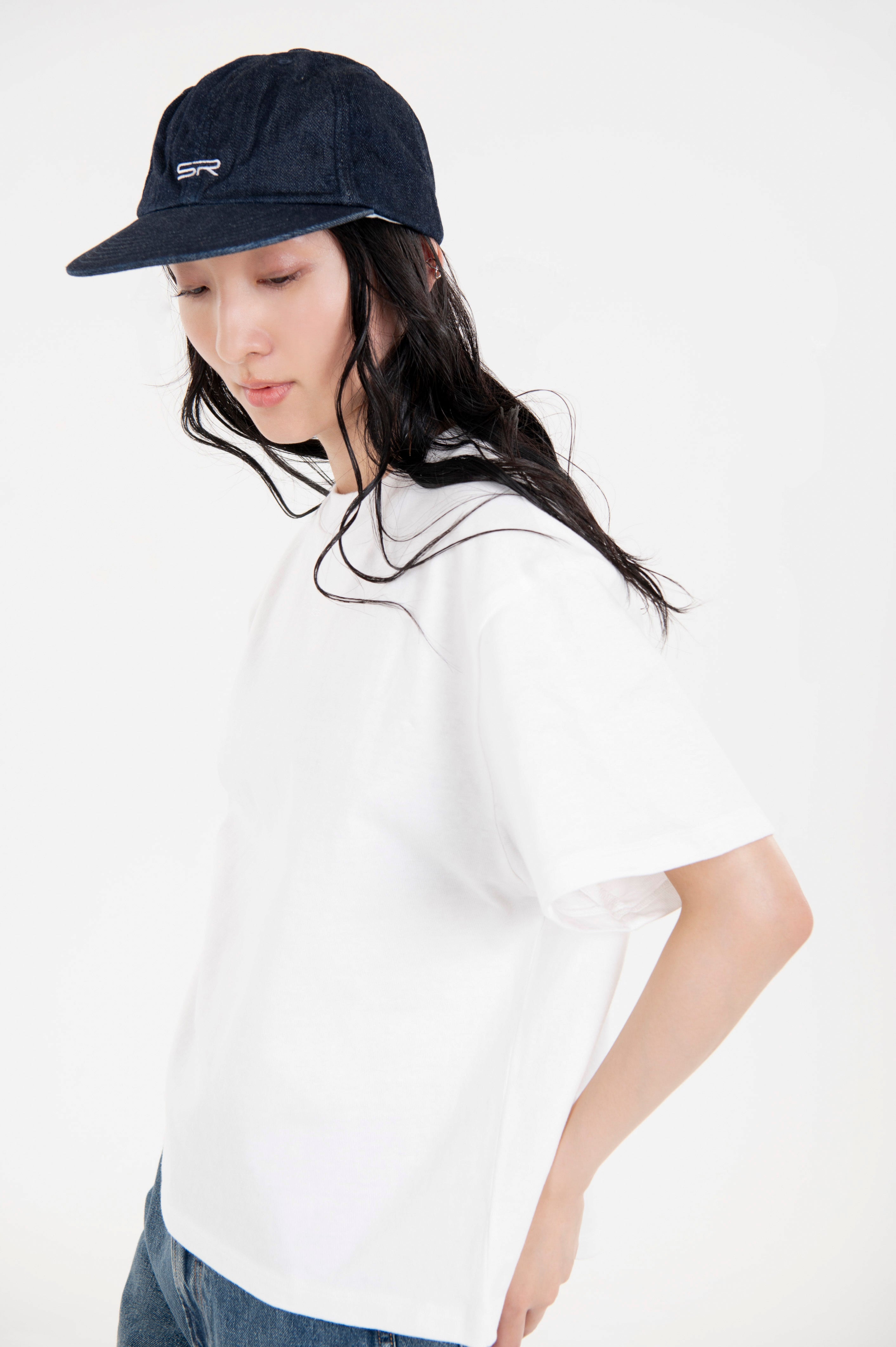 TSURIAMI JERSEY BOX TEE WHITE