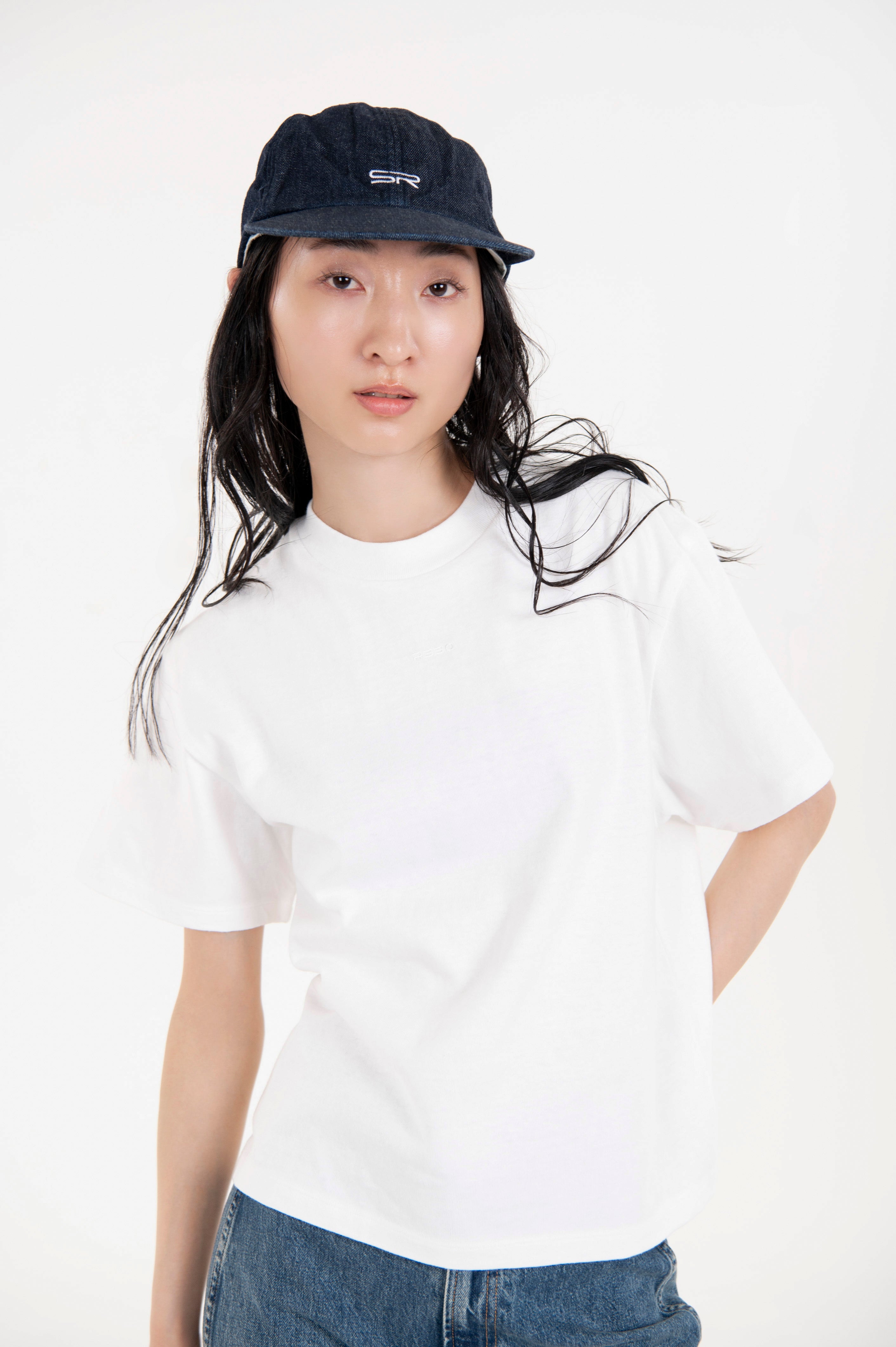 TSURIAMI JERSEY BOX TEE WHITE