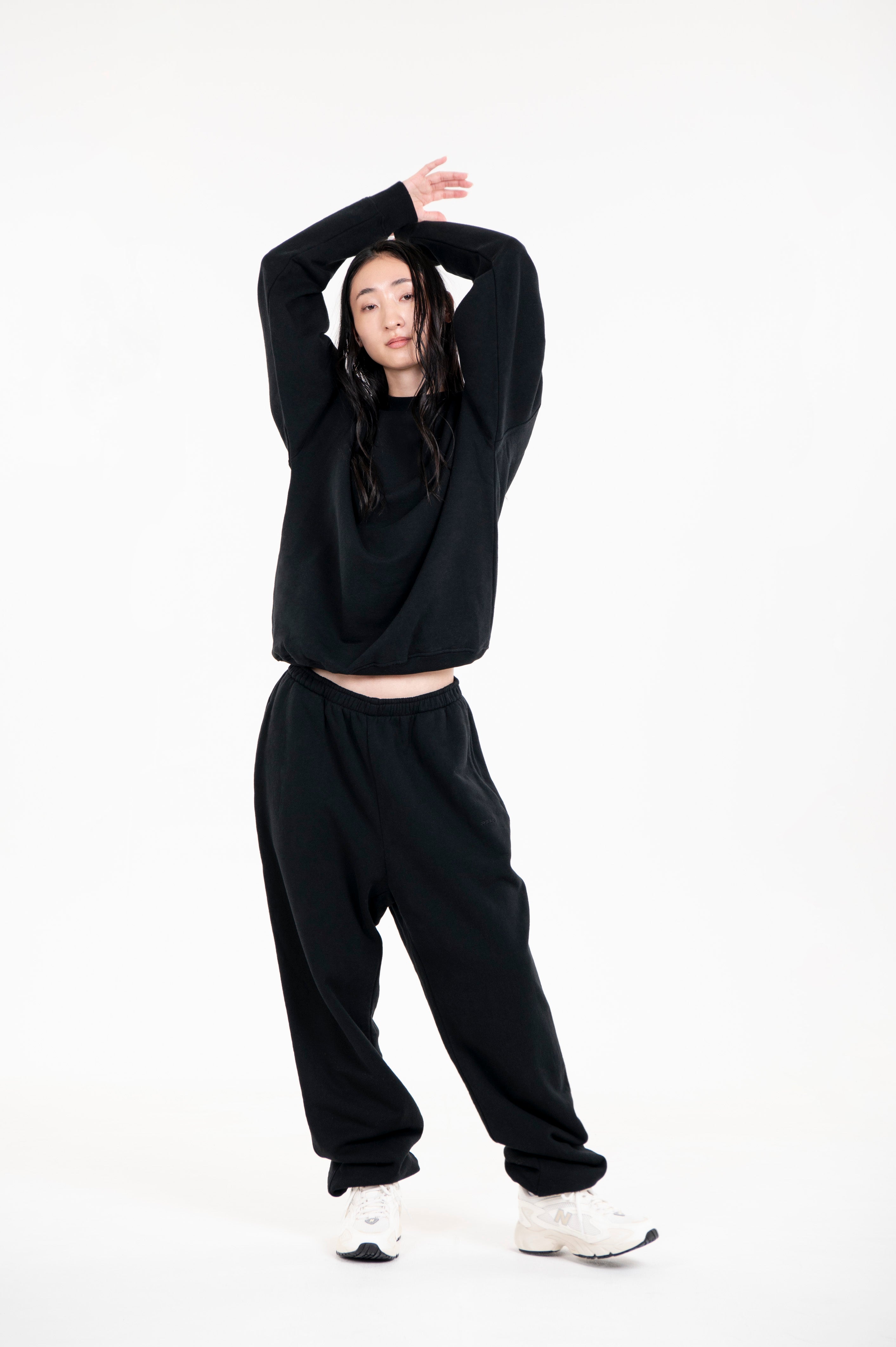 Tsuriami Unisex Crew Sweat Black