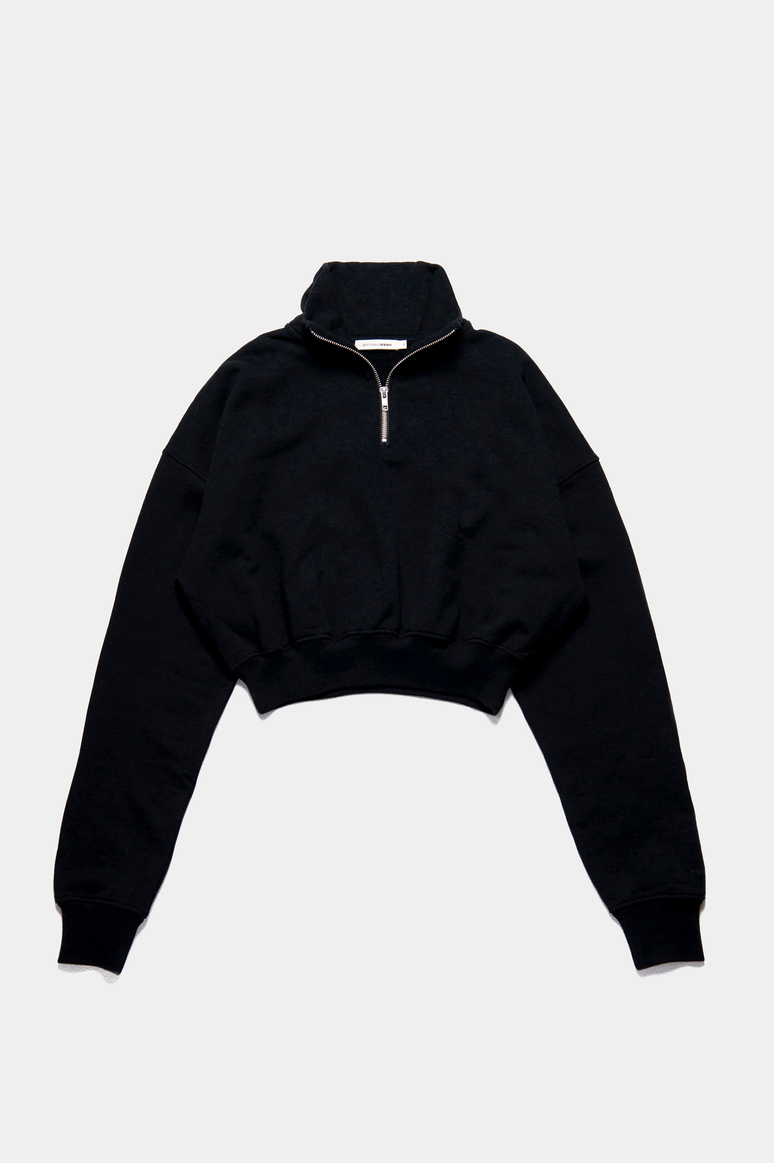 Tsuriami Cropped Sweat Black