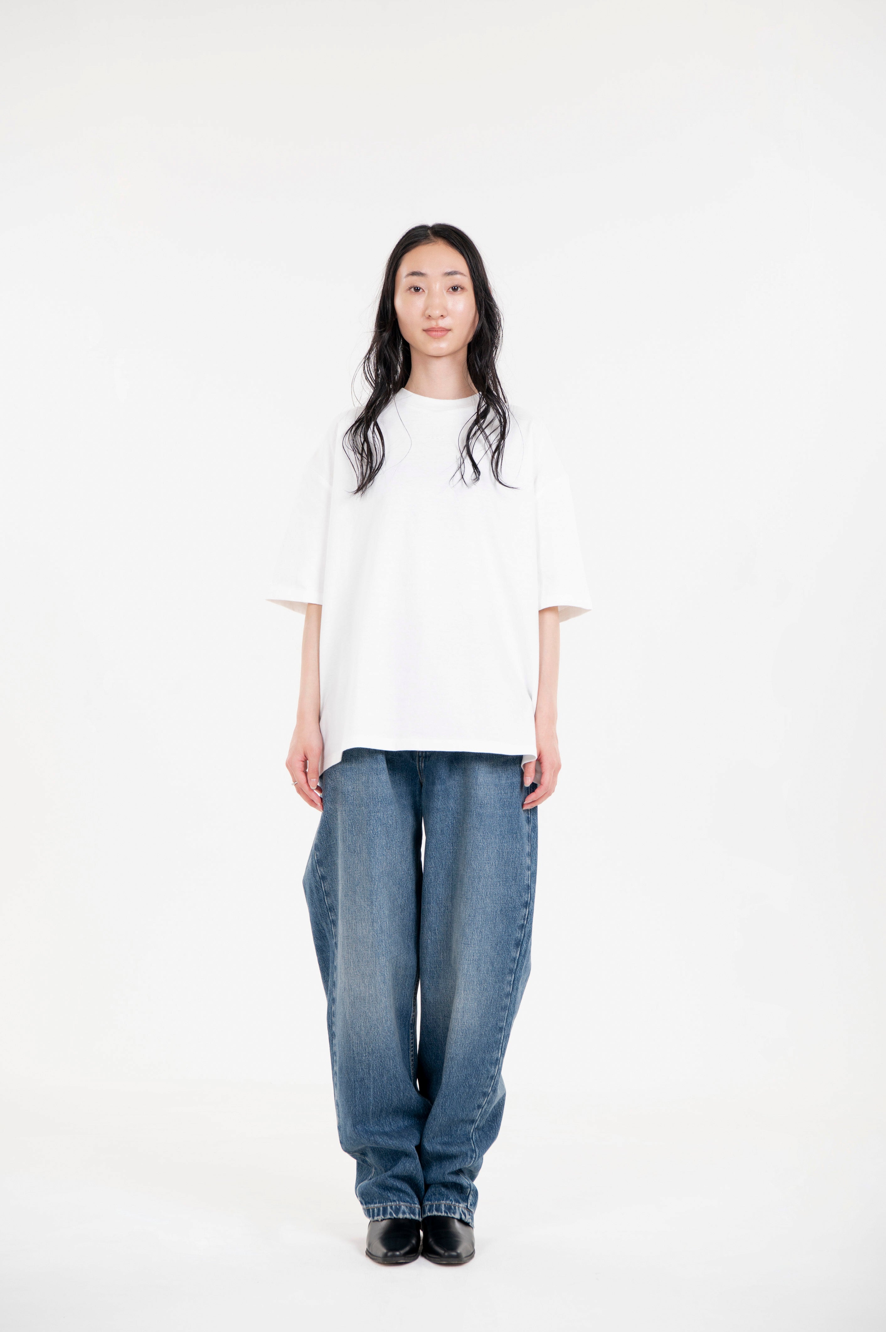 TSURIAMI UNISEX OVERSIZED TEE WHITE