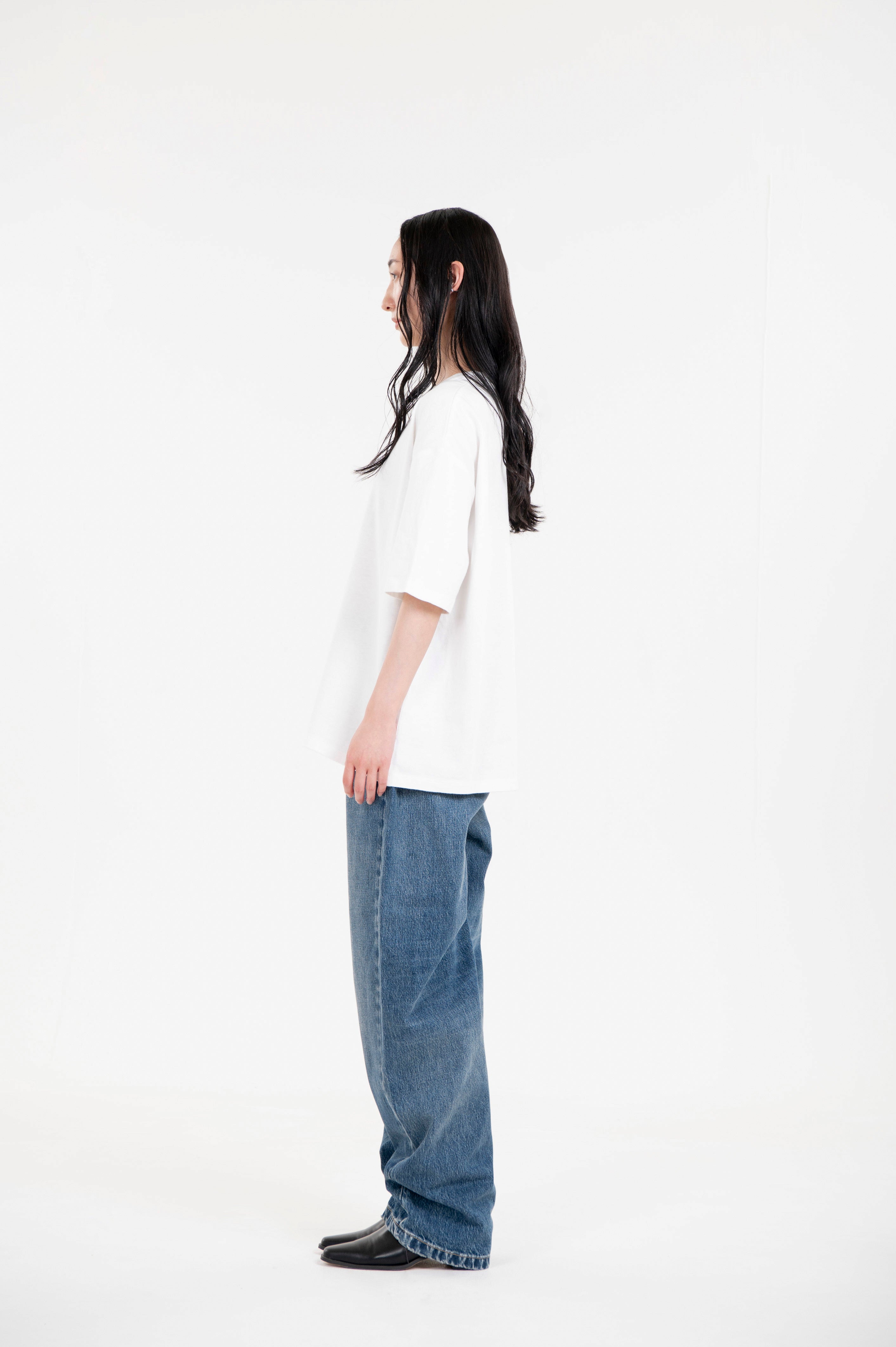 TSURIAMI UNISEX OVERSIZED TEE WHITE
