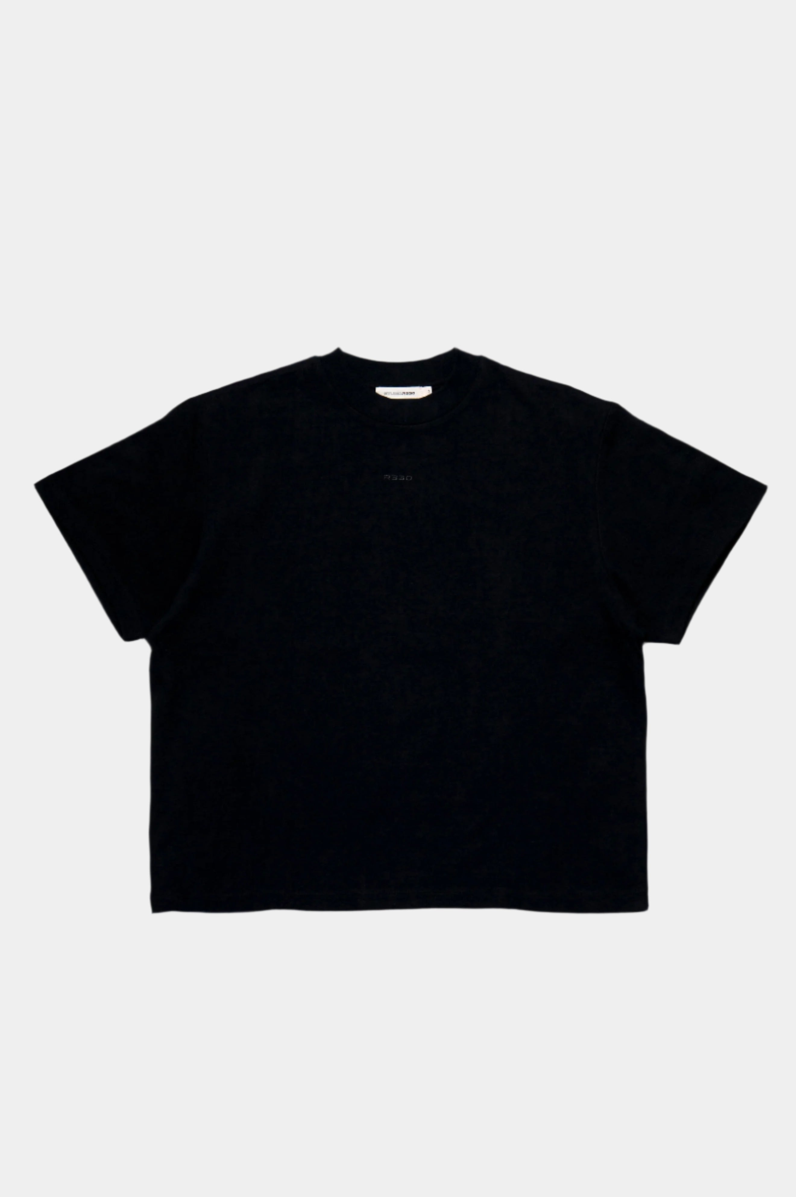 TSURIAMI JERSEY BOX TEE BLACK