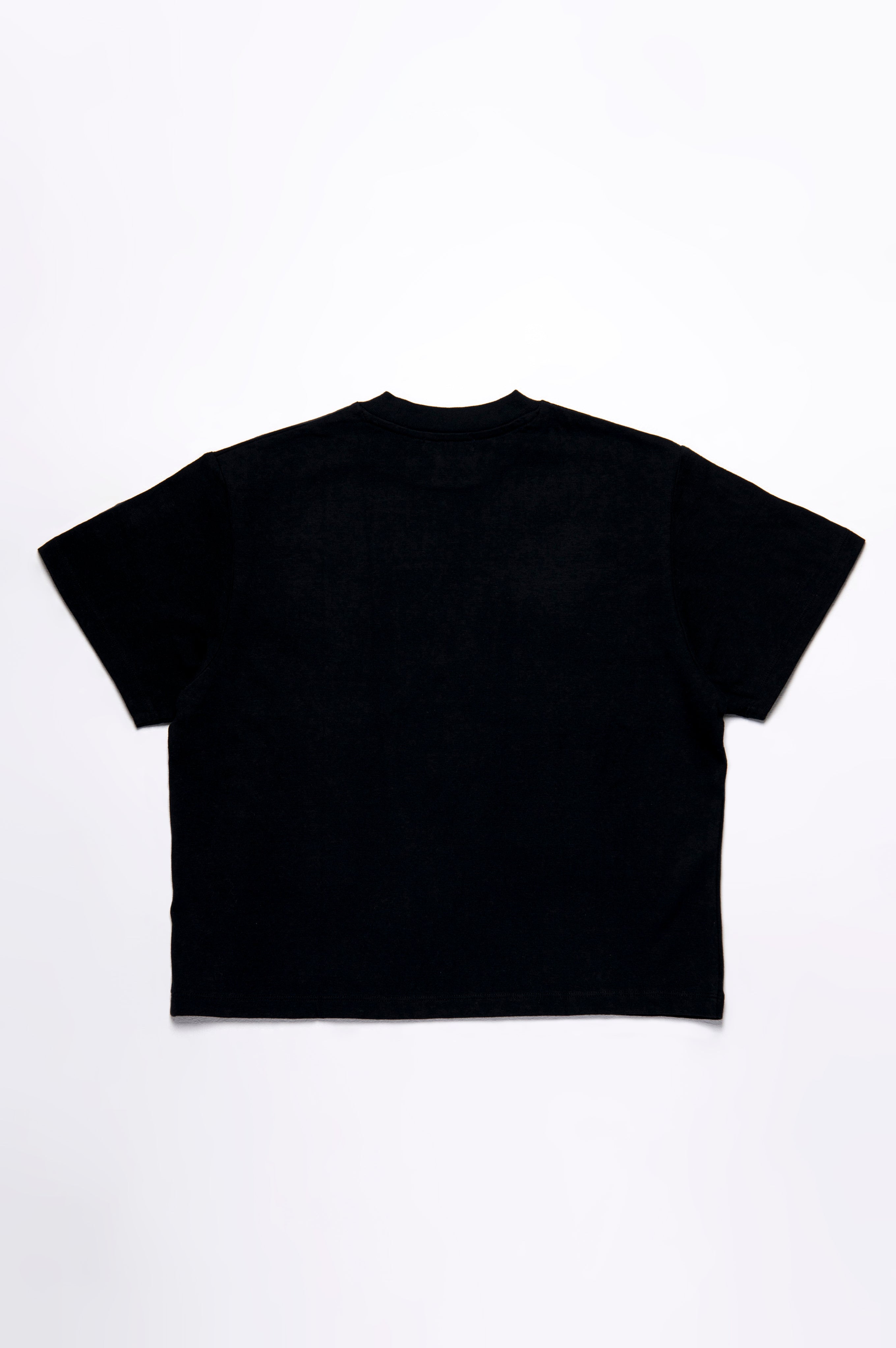 TSURIAMI JERSEY BOX TEE BLACK