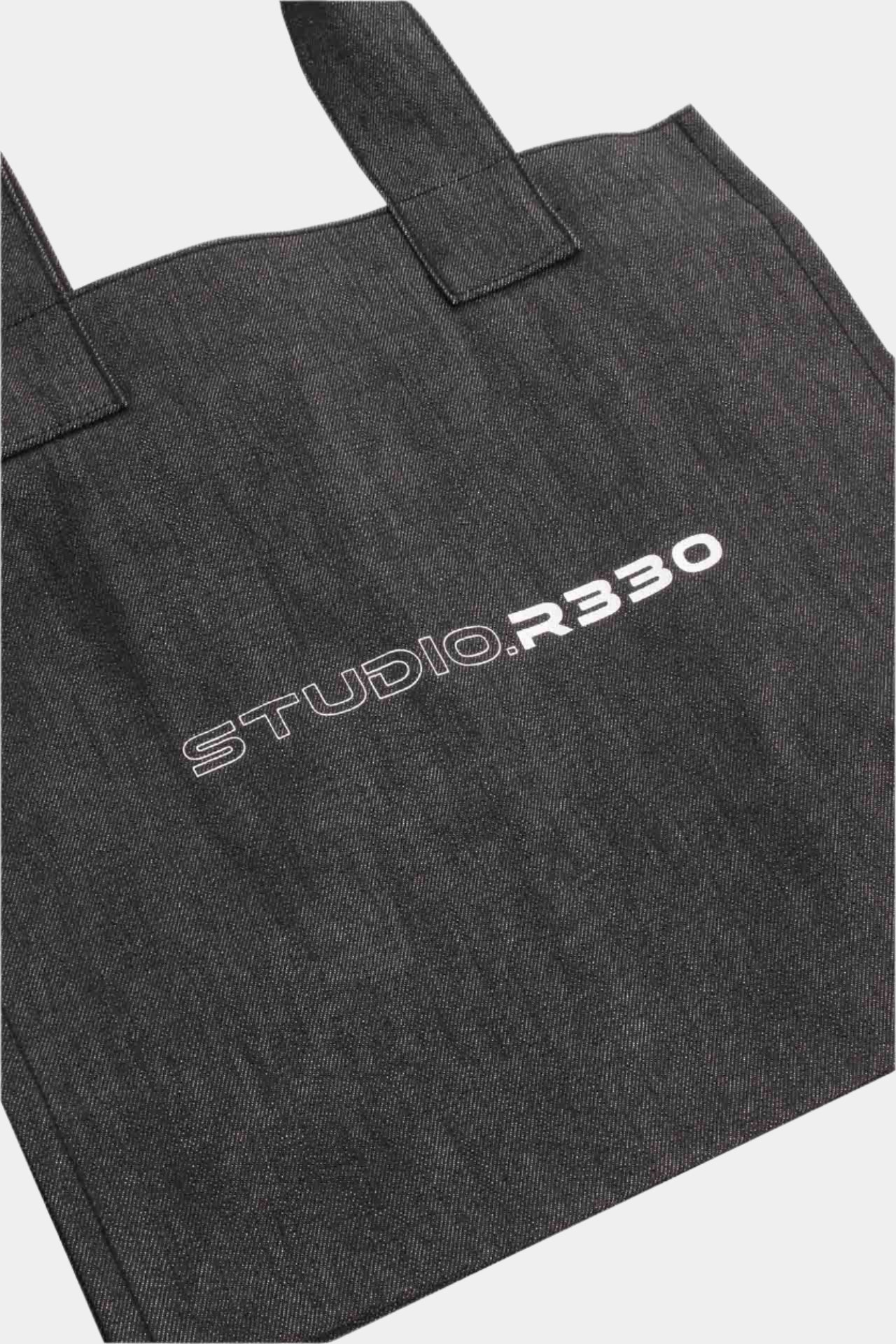 Denim Marche Bag Large Black