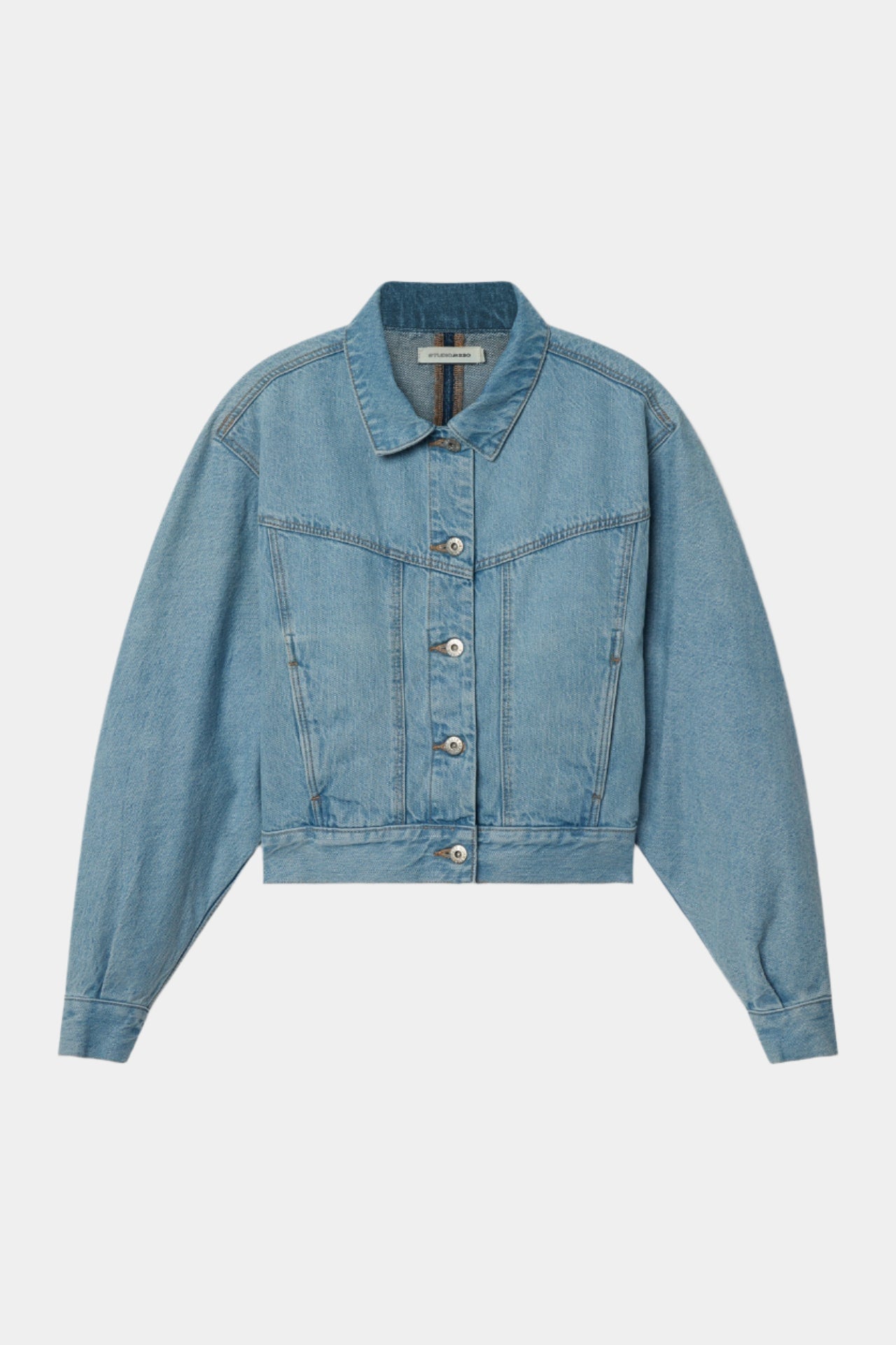 Dolman Sleeve Jacket - Light Blue