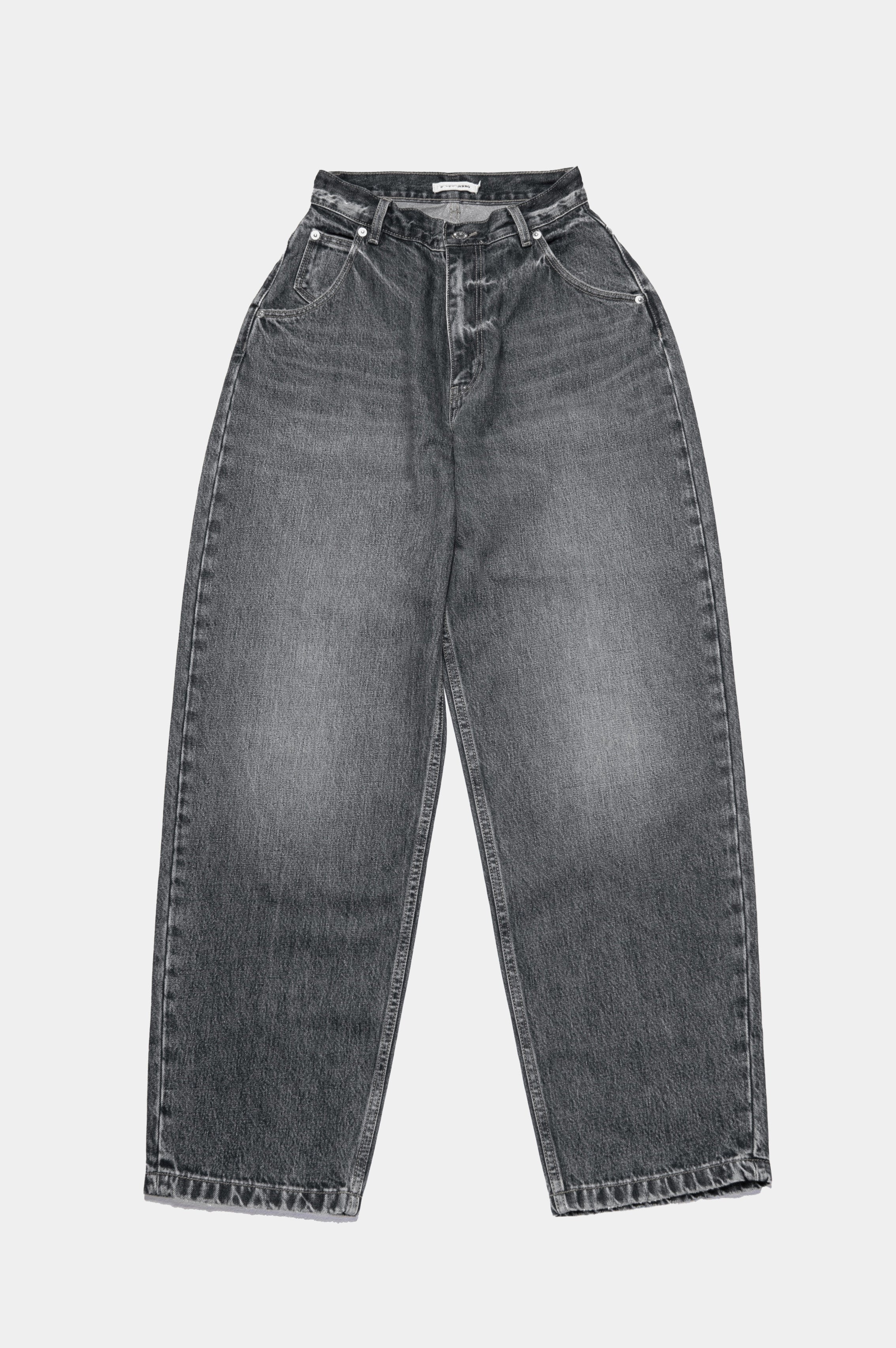 Vintage Wide Tapered Black