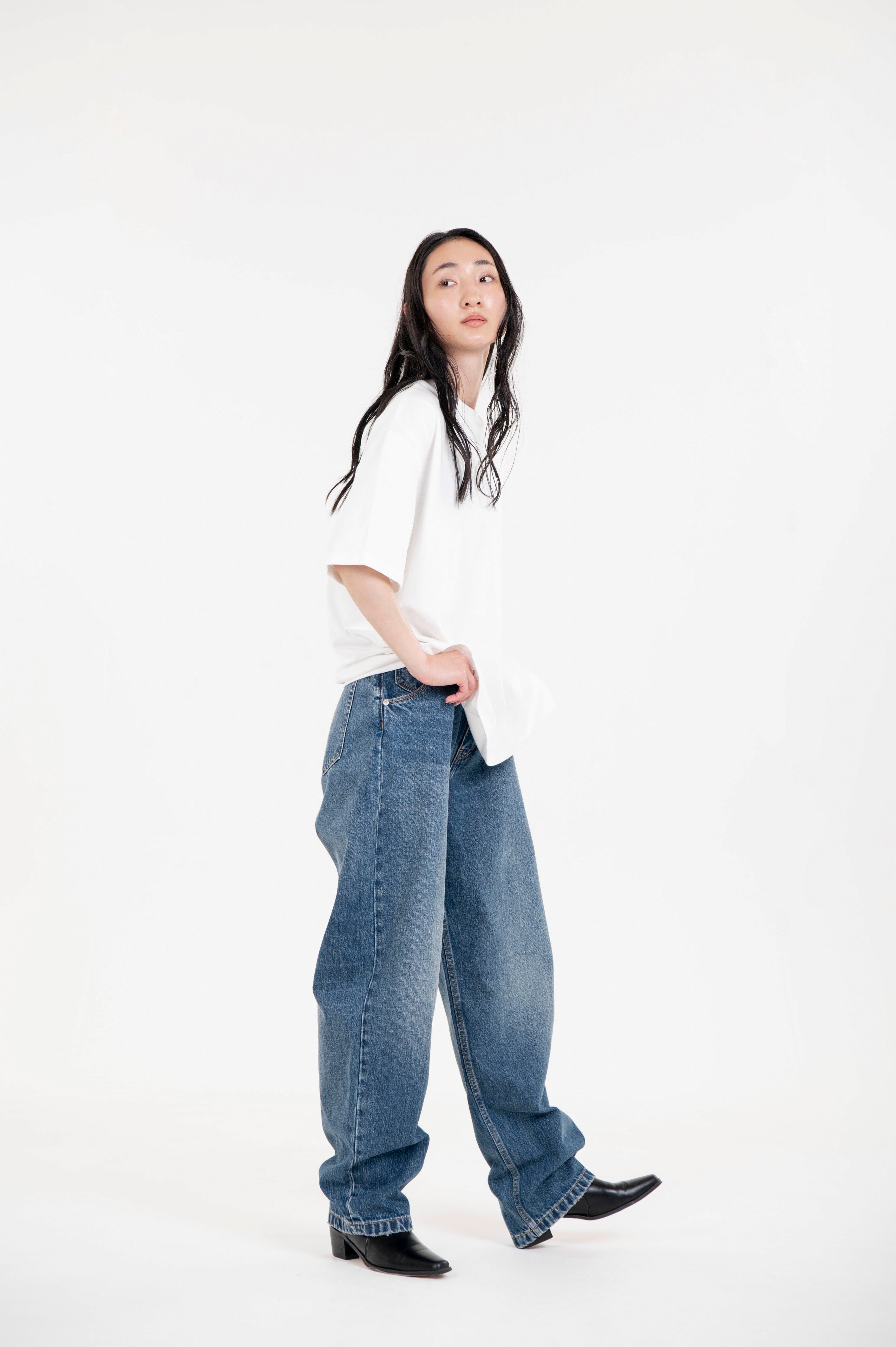 Vintage Wide Tapered Indigo
