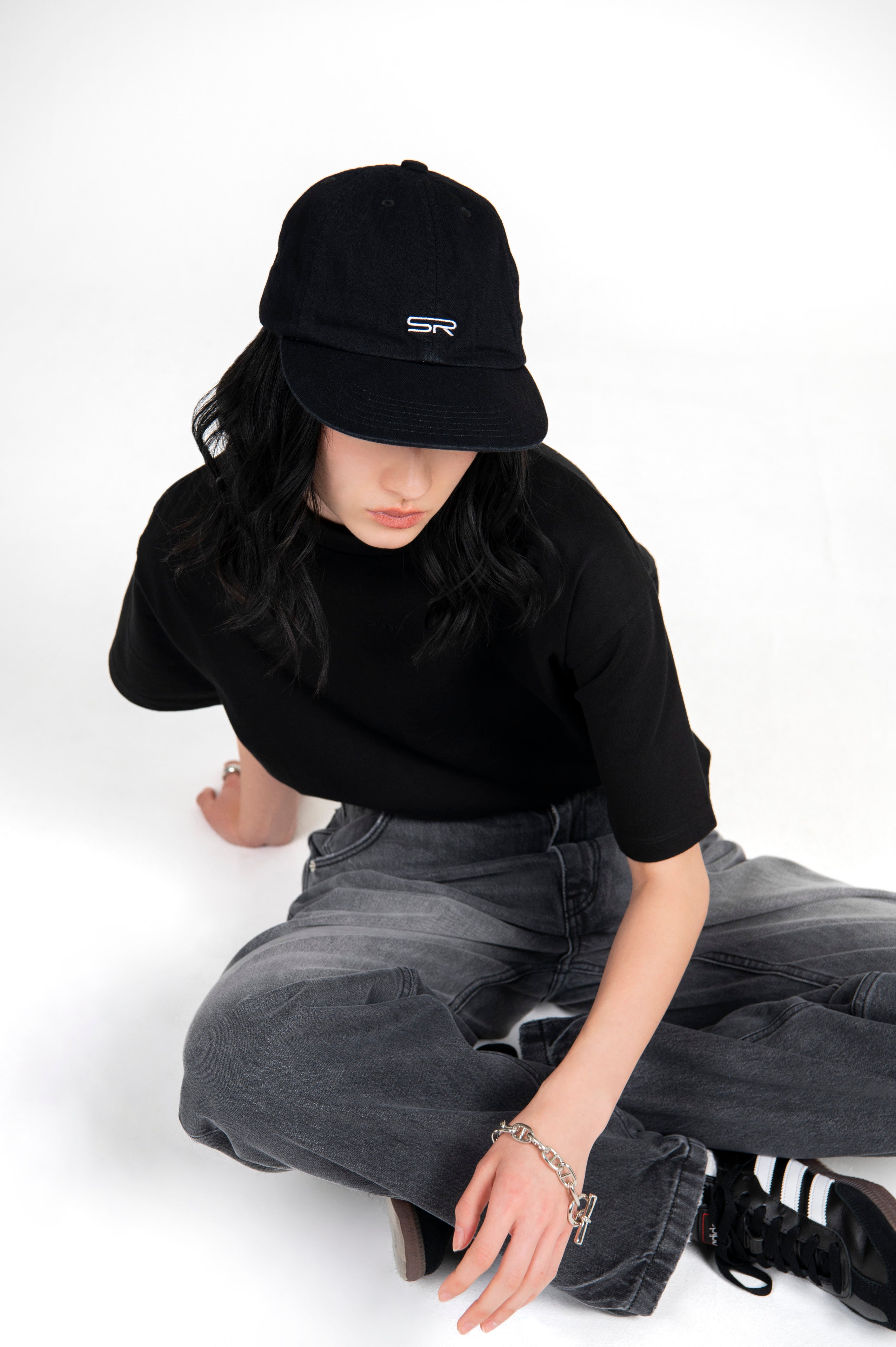Denim Cap Black