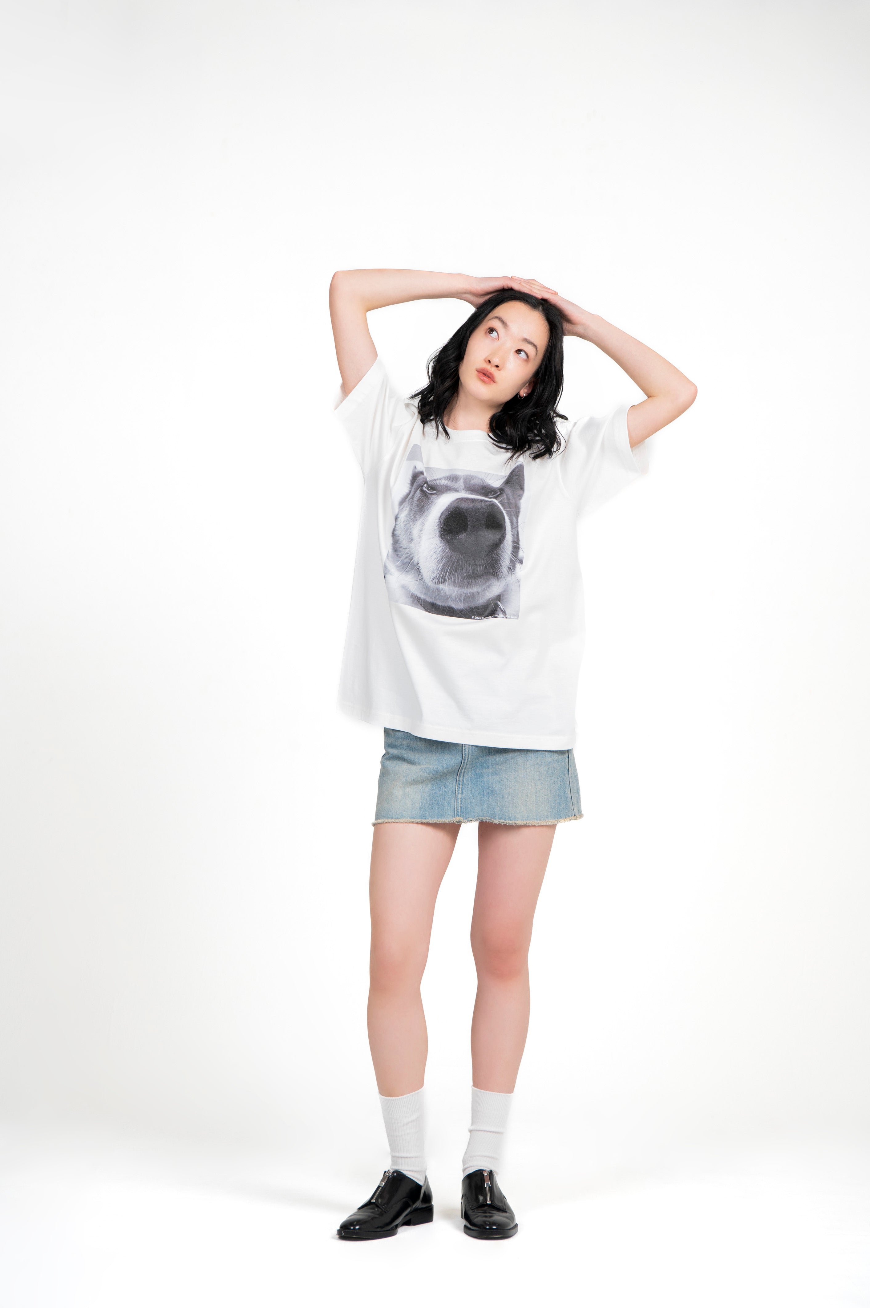 Dog Photo T-Shirt - White