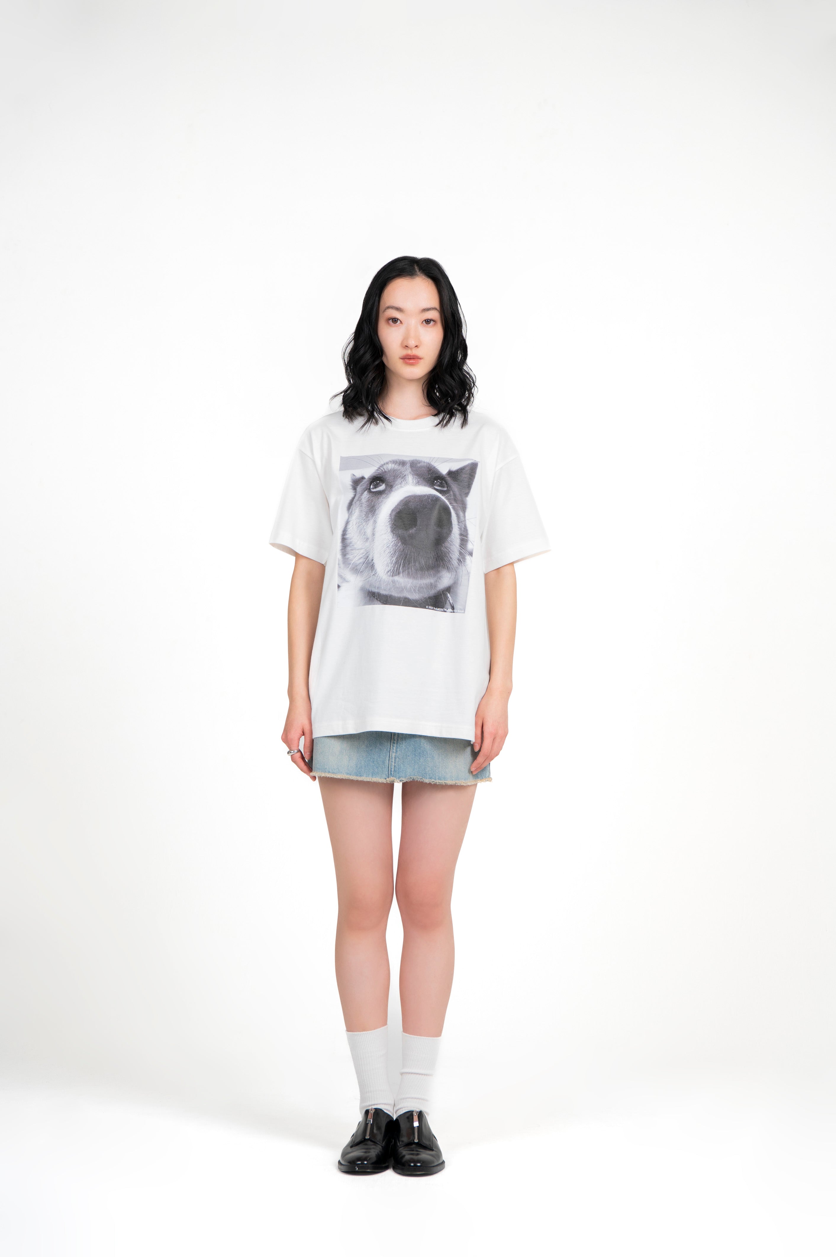 Dog Photo T-Shirt - White