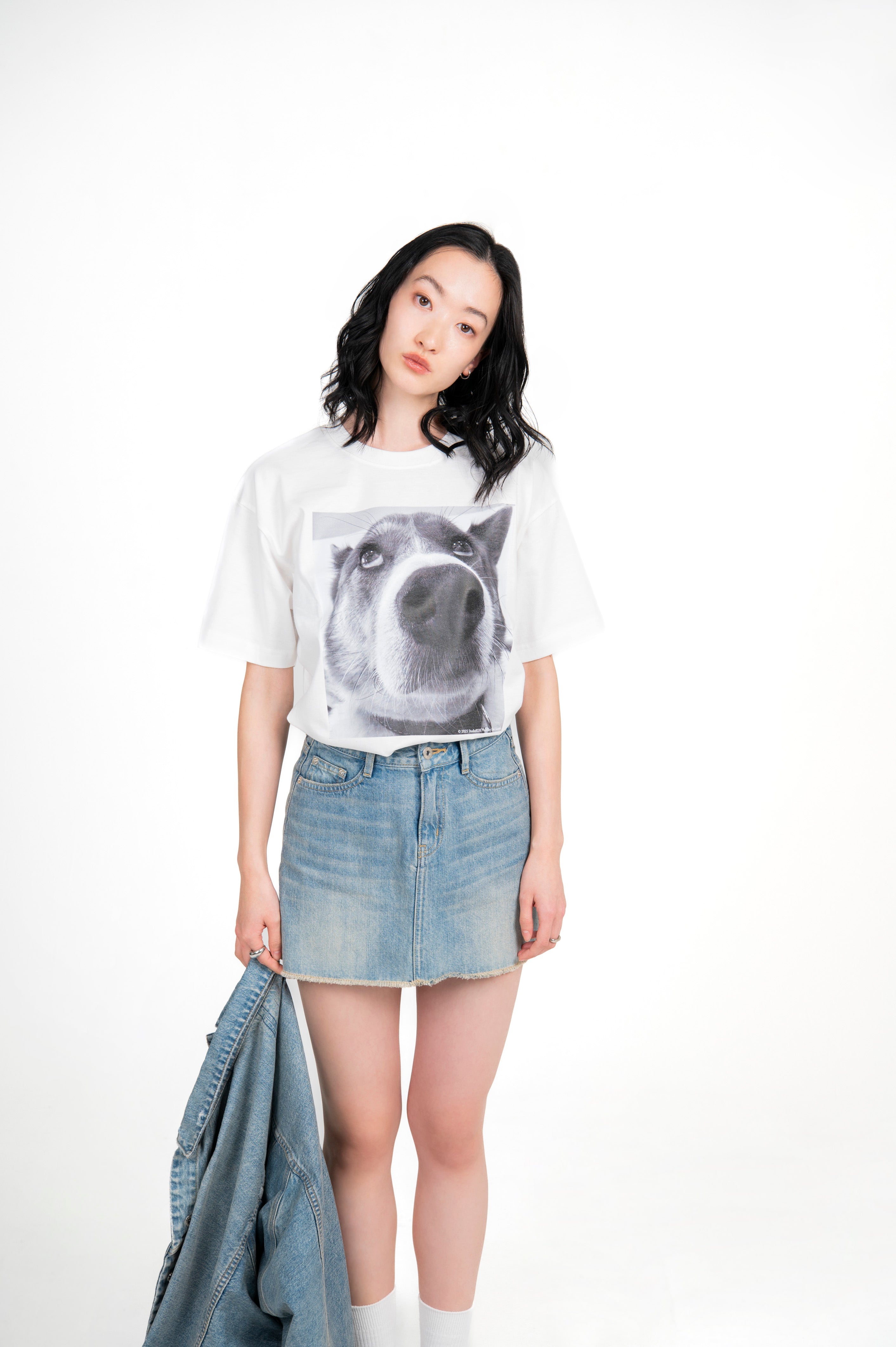 Dog Photo T-Shirt - White