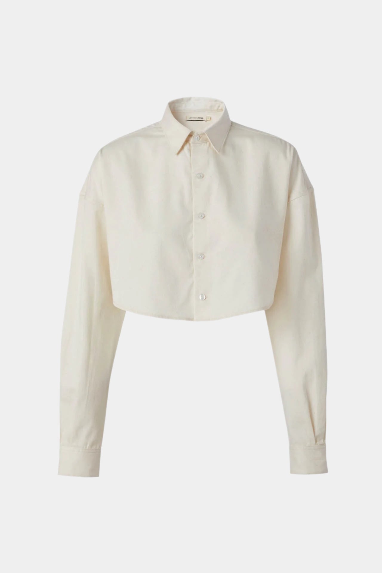 Cropped Shirt - Ecru