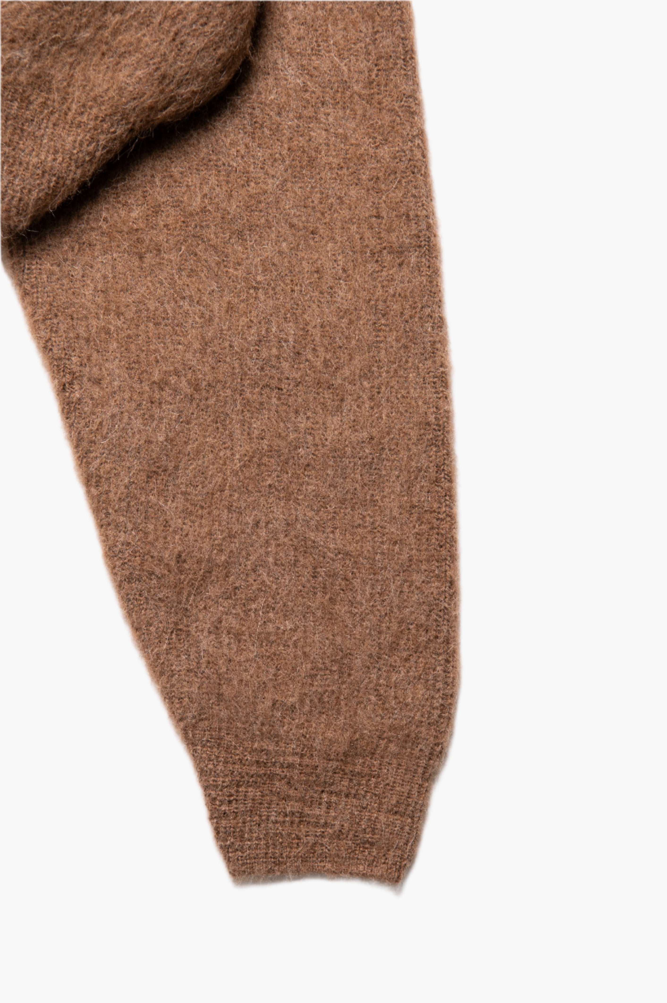 Short Torrent Crew Neck Light Brown