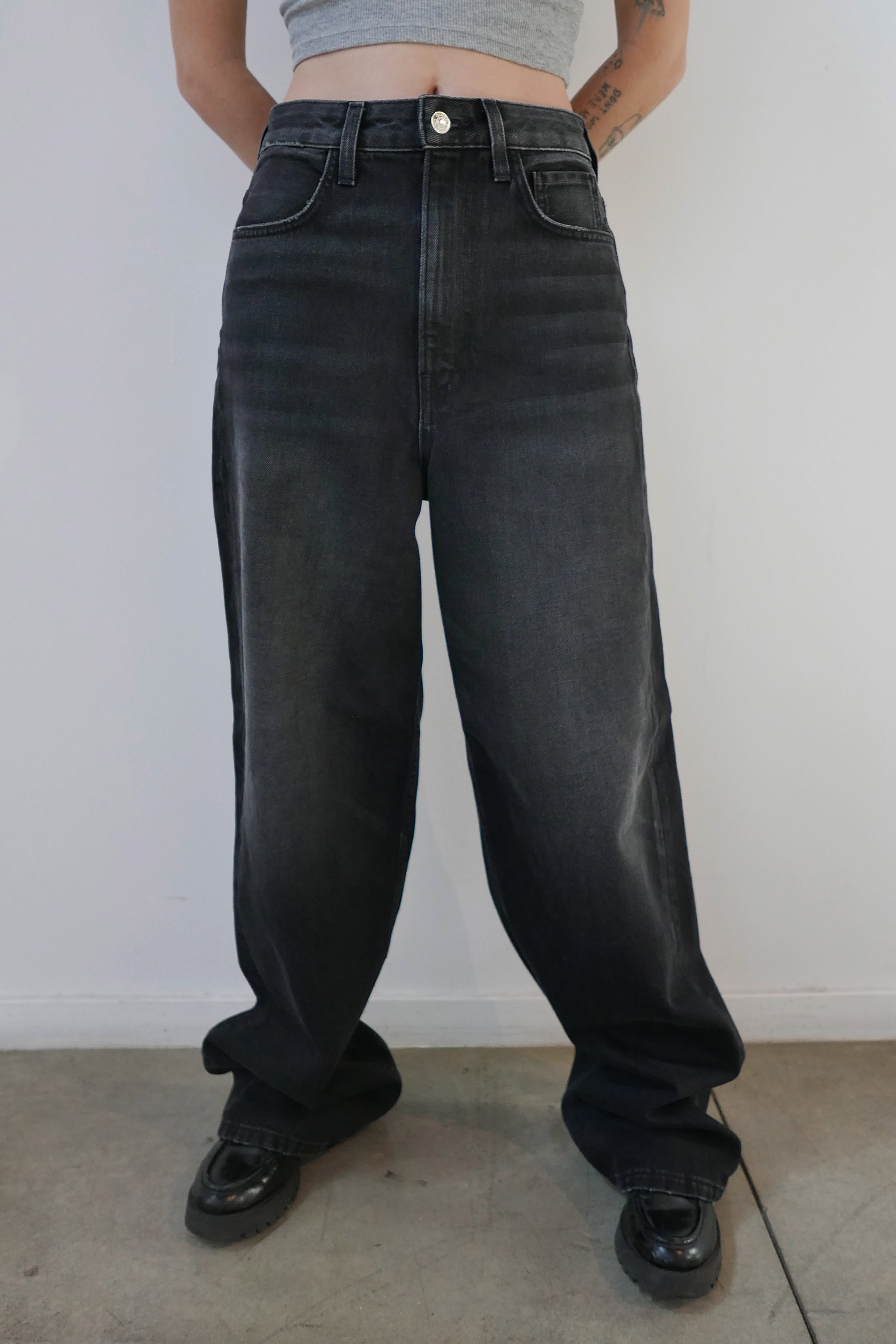 Baggy Wide Fit Black