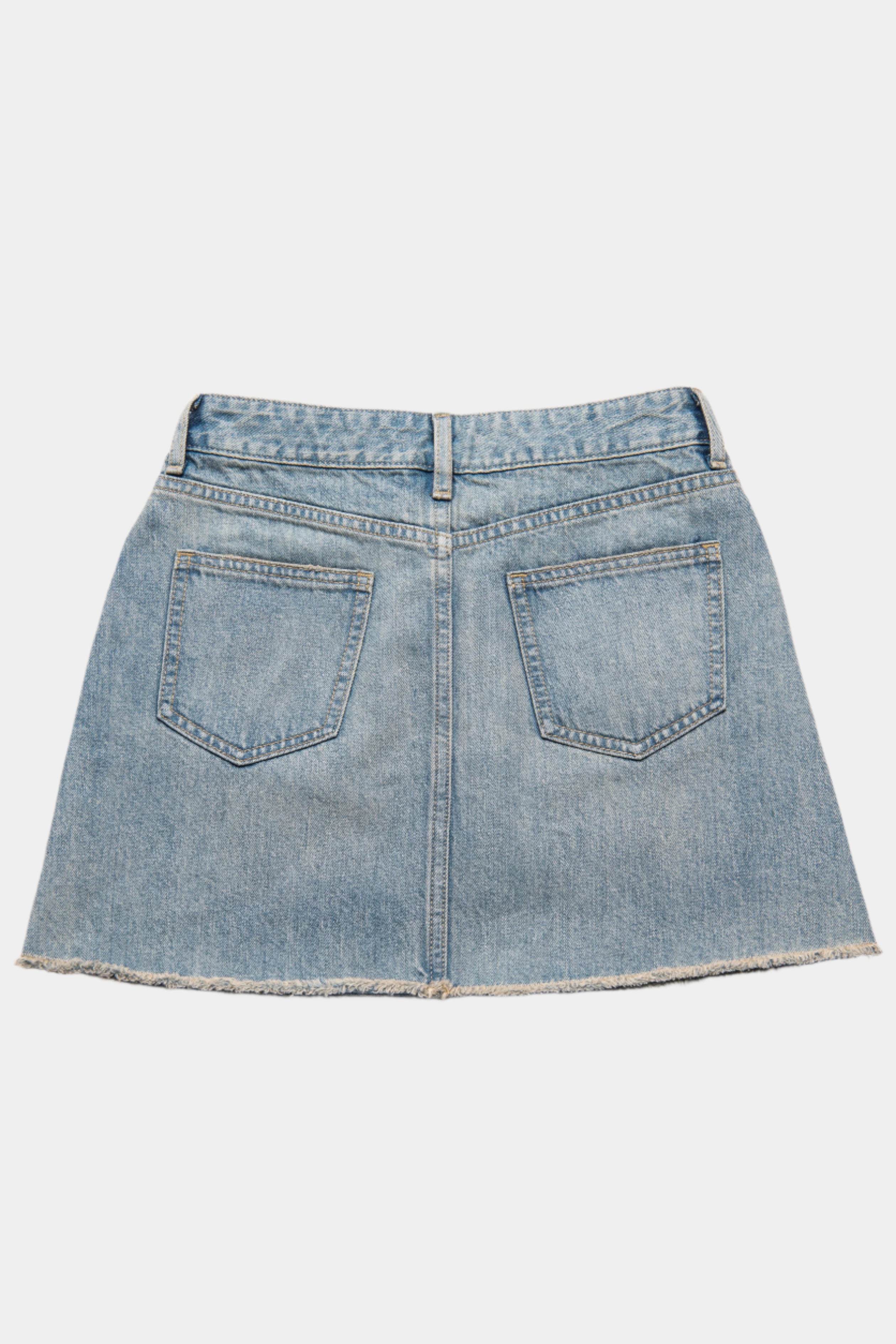 Denim Mini Skirt Indigo