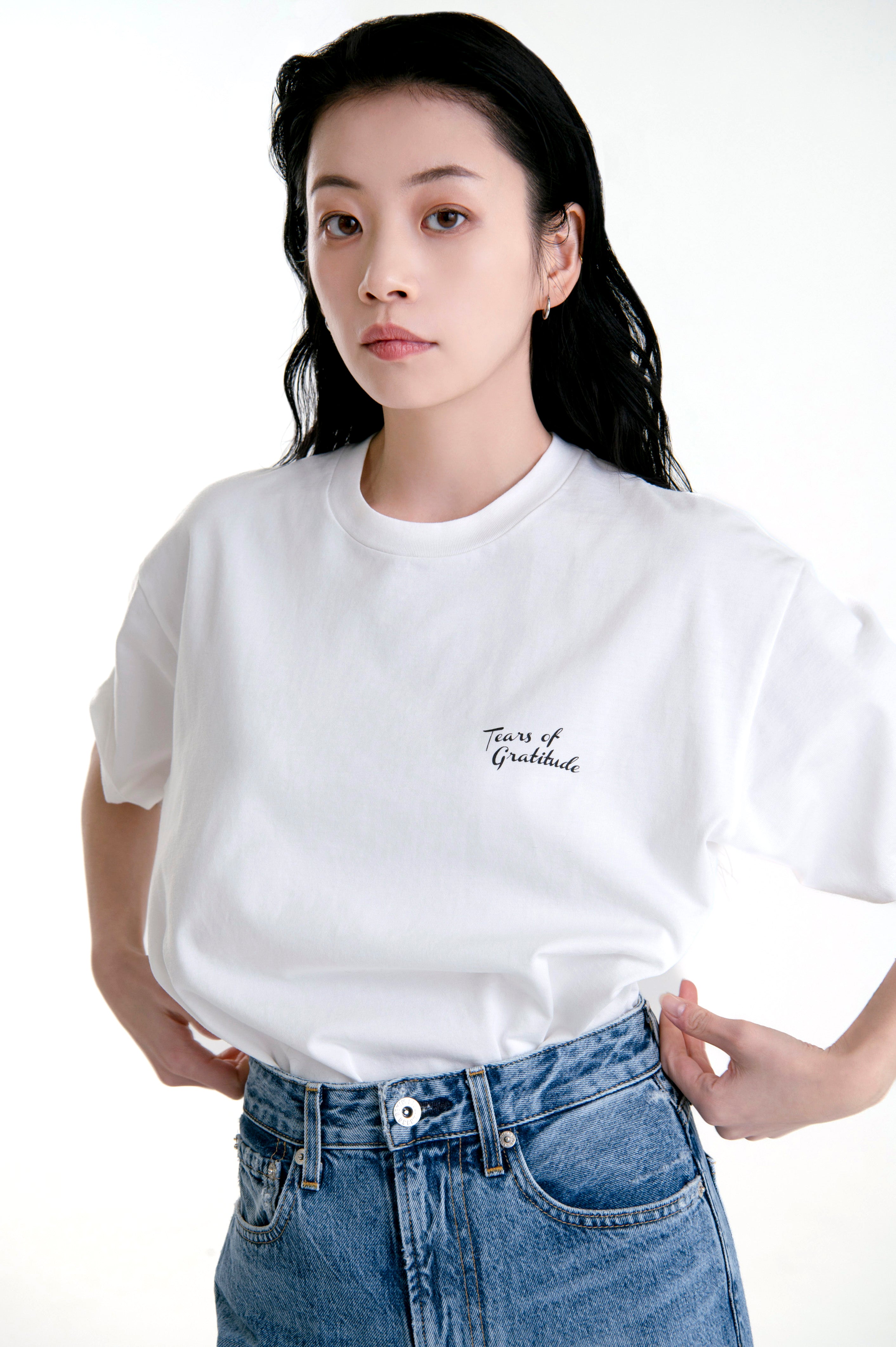 Tears of Gratitude Tee White