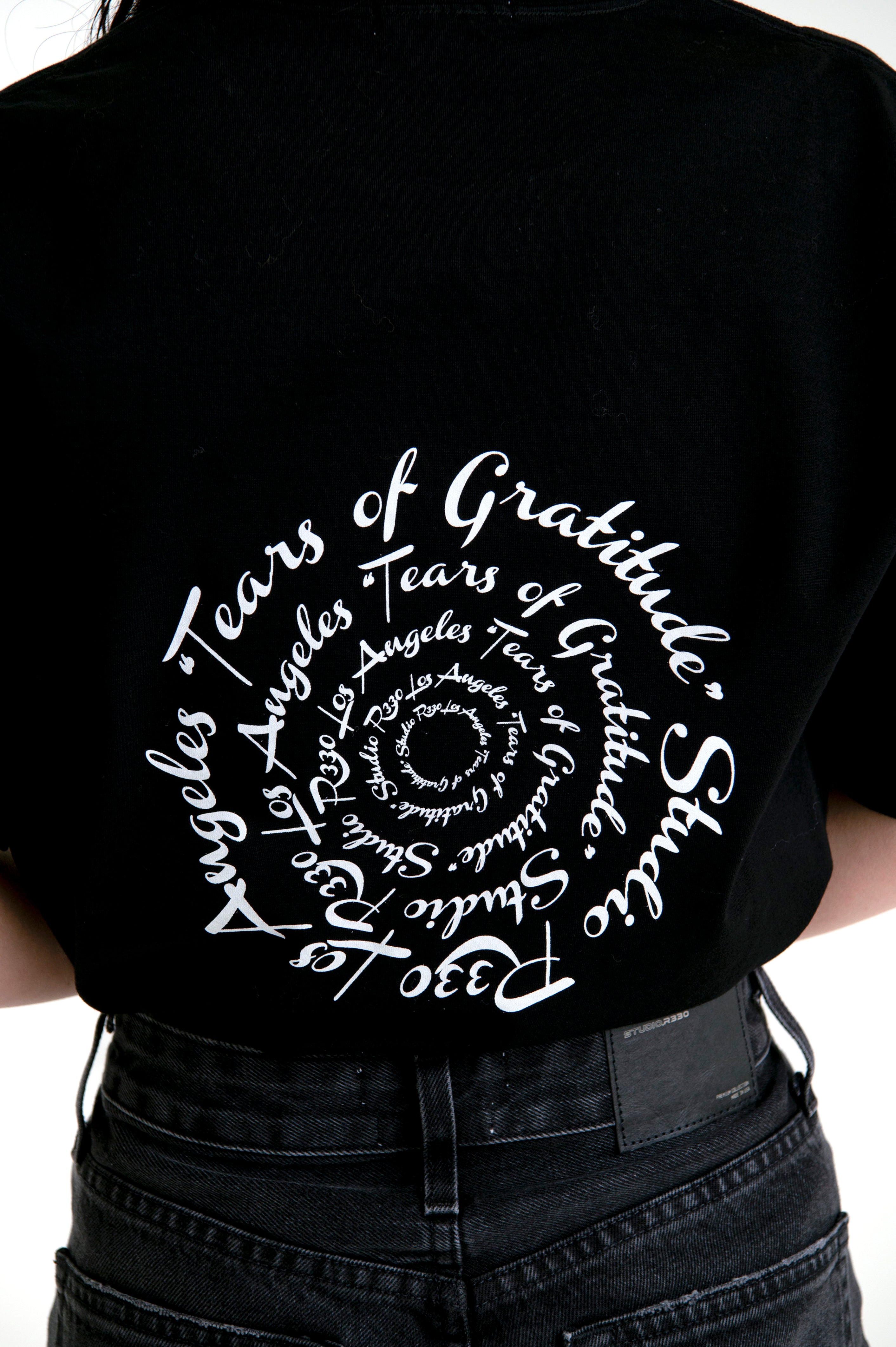 Tears of Gratitude Tee Black