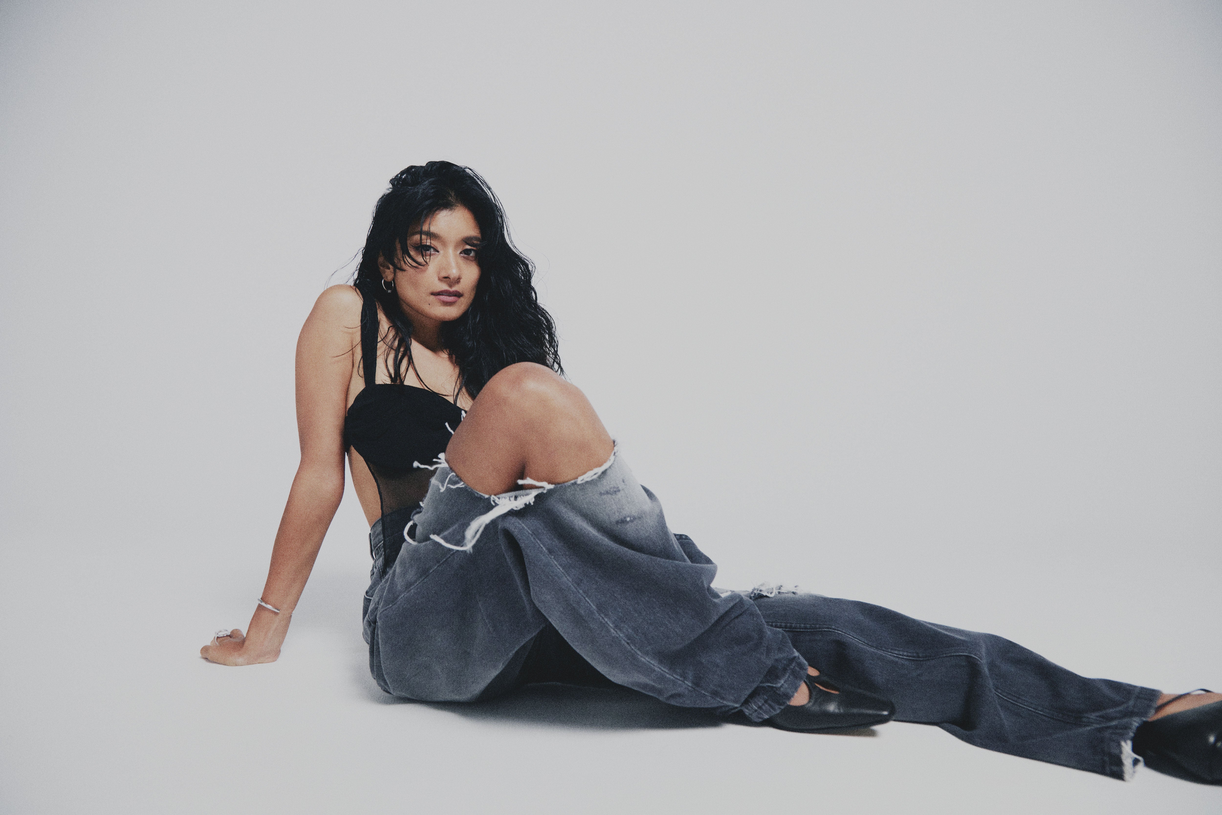 studior330 rola ブラックデニムジャケット R330 DENIM COLLECTION