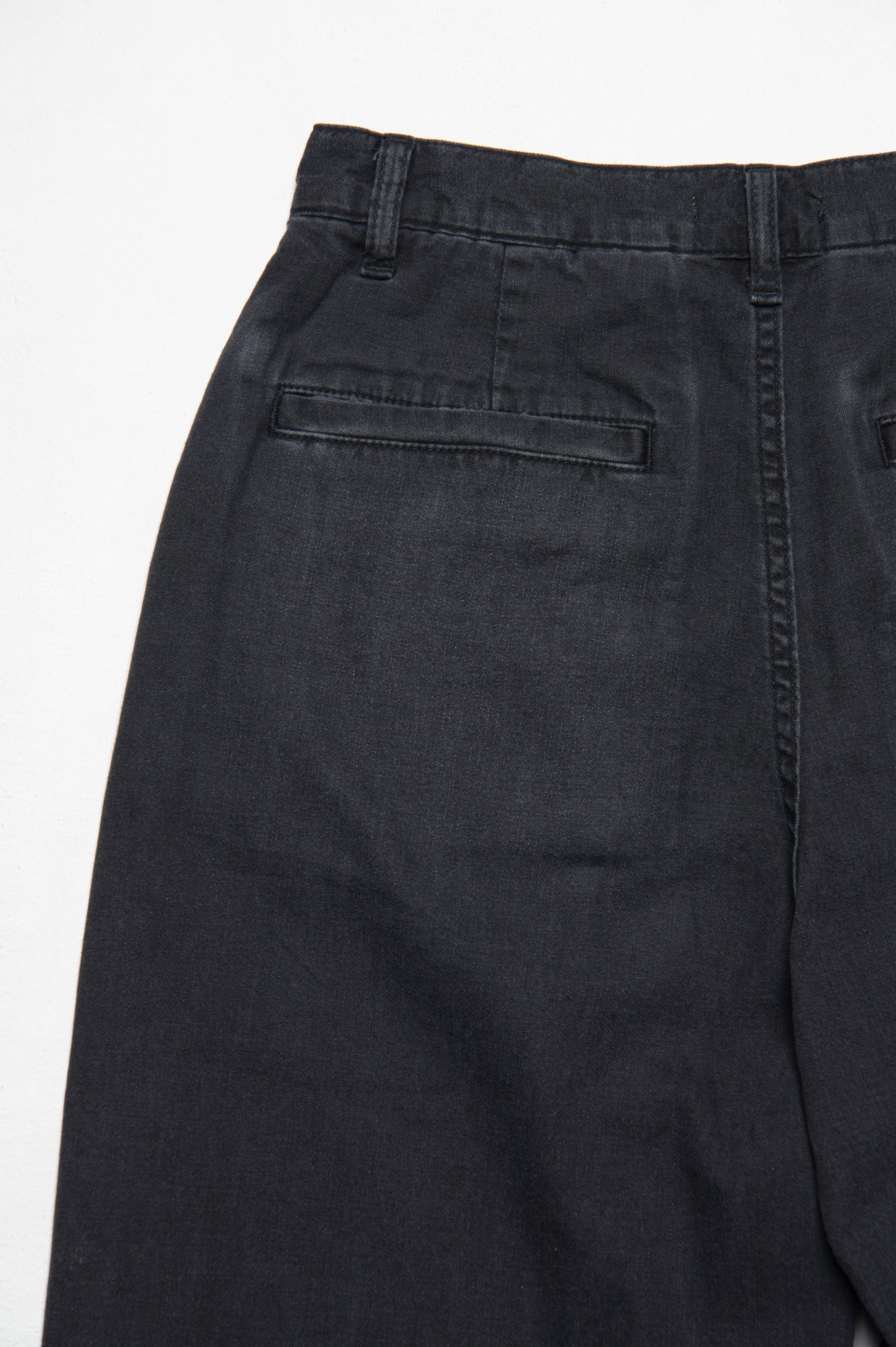 Light Weight Denim Trouser Black