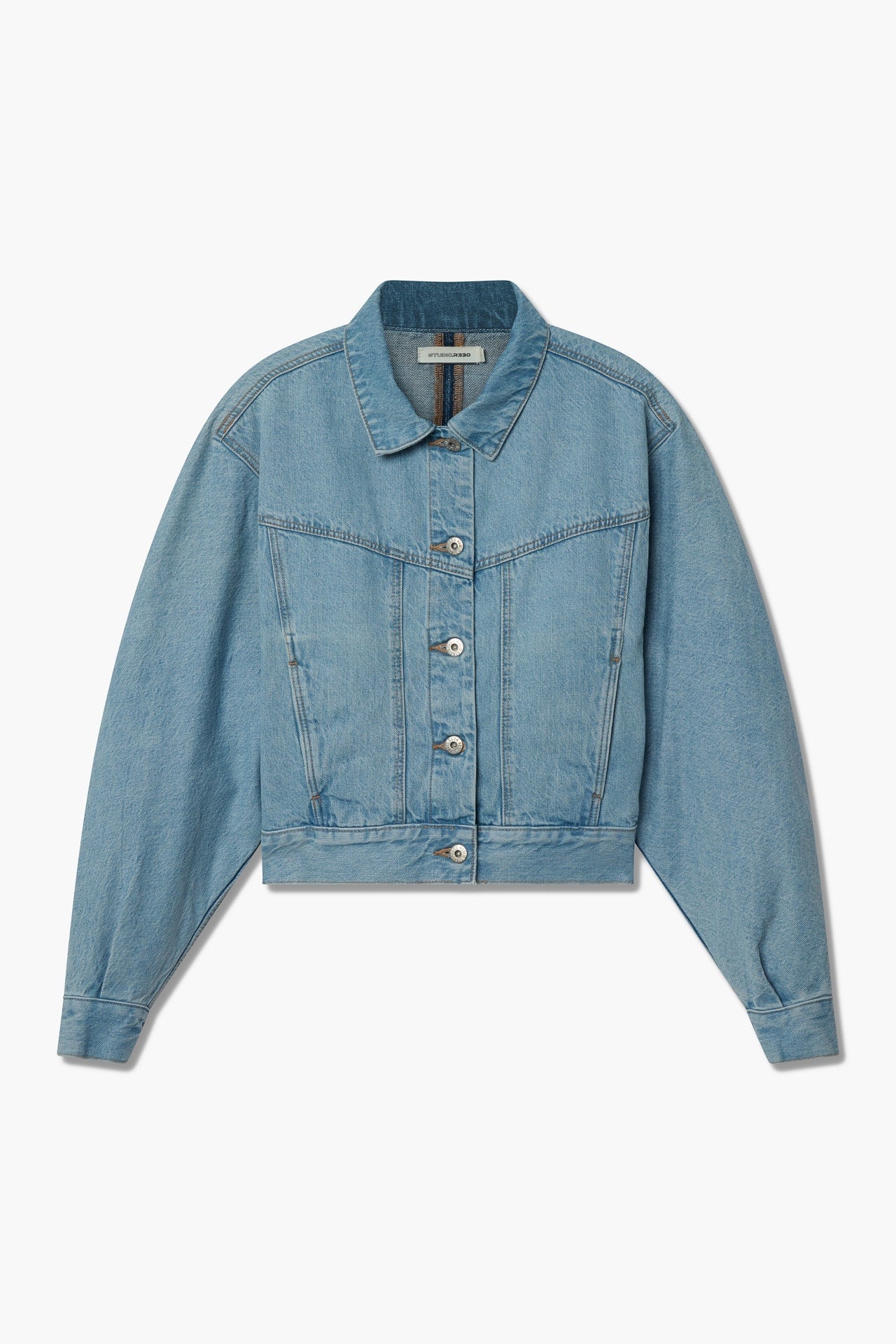 Dolman Sleeve Jacket - Light Blue