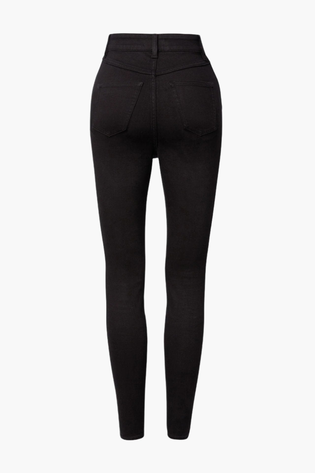 High Rise Skinny - Rich Black full back