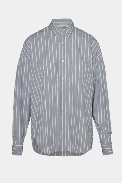 Boyfriend Shirt Navy Stripe