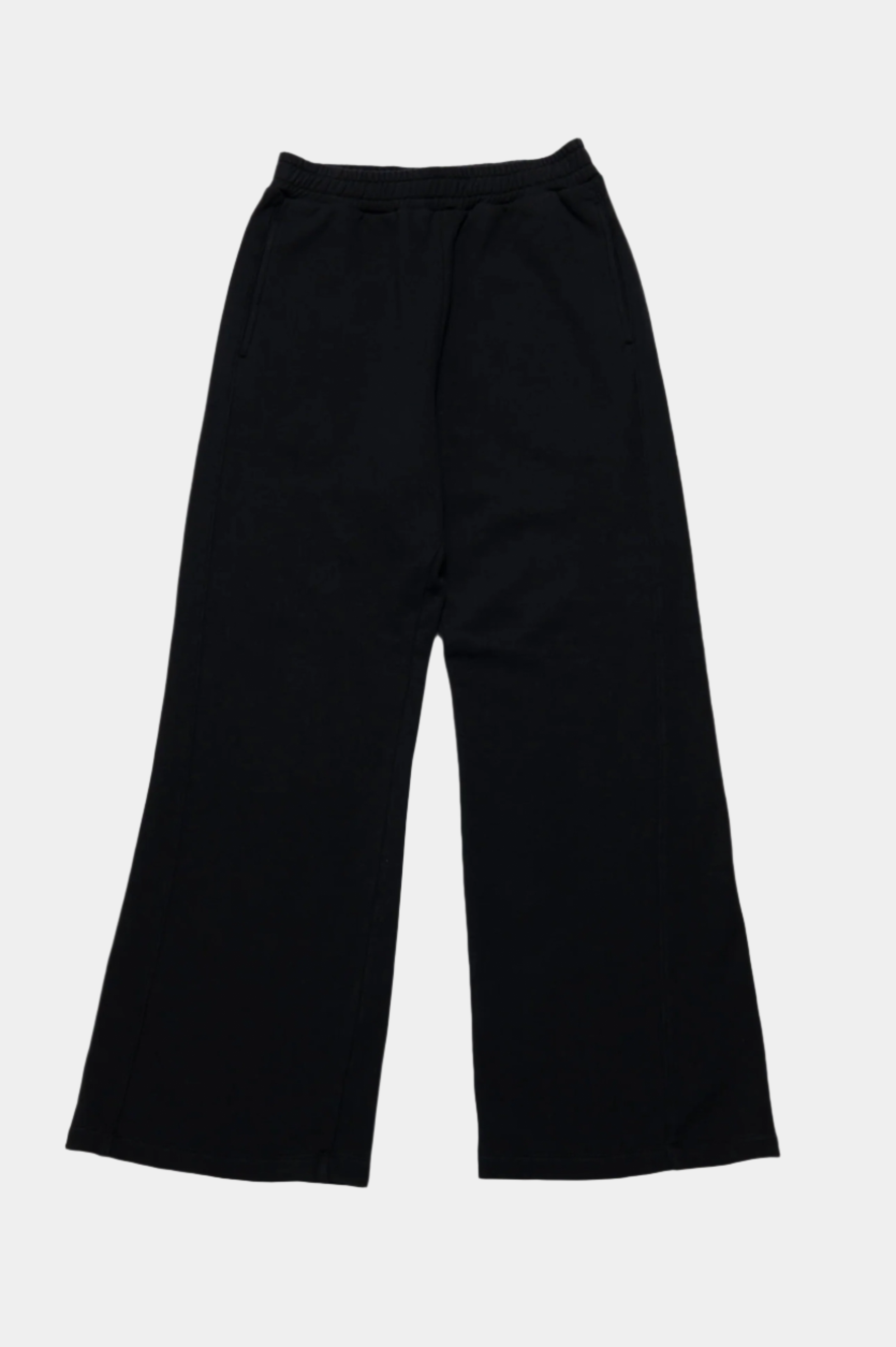 French Terry Long Pants Black